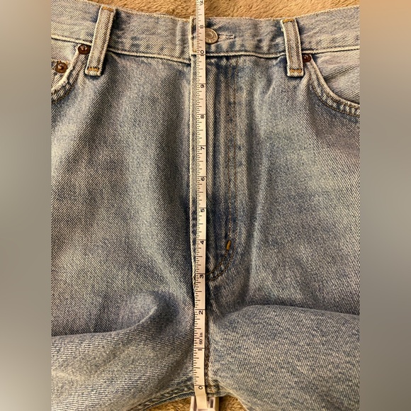 Agolde Mia Jean Mid Rise Straight Denim Jean - Picture 11 of 12